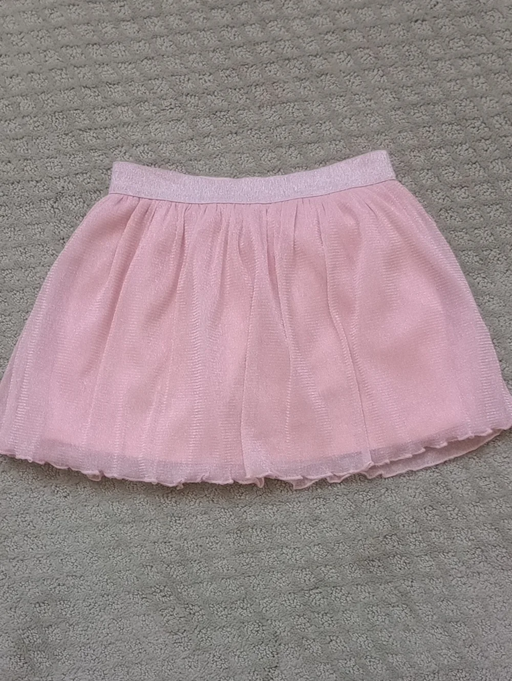 Girl Garanimals Sparkle Pink Pleated Tulle Skirt